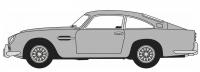 76DB5001 Oxford Diecast Aston Martin DB5 Silver Birch